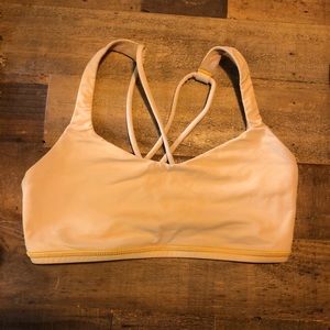 Lululemon Yellow Sports Bra